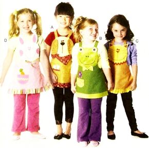 McCall's Patterns M6298 Children's Aprons