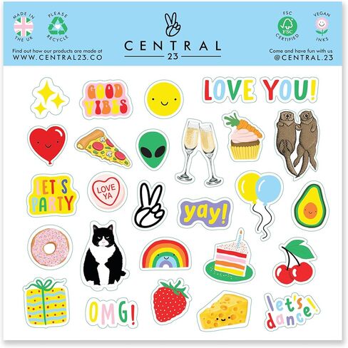 CENTRAL 23 - بطاقة عيد ميلاد فتاة لطيفة - بطاقة عيد ميلاد أول - "انظر من هي واحدة" - بطاقات عيد ميلاد جميلة لها - بطاقة عيد ميلاد مثالية للأطفال - بطاقة عيد ميلاد ممتعة للابنة - تأتي مع ملصقات لطيفة in Kuwait