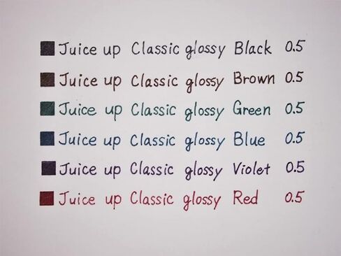 04 Pilot Juice up 05 قلم حبر جل قابل للسحب 0.5 مم، لون لامع ذو نقطة دقيقة، مجموعة 6 ألوان (LJP120S5-6CCG) مع العبوة الأصلية القابلة للاستخدام، 2.51 × 5.6 × 0.47 بوصة in Saudi Arabia
