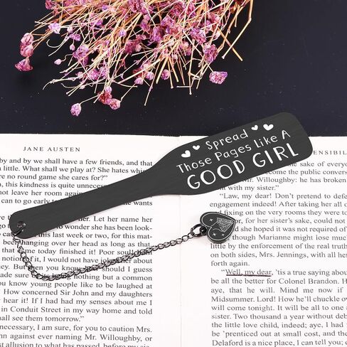 Smutty Bookmarks for Reading Women - Spicy Bookish Merch for Women Dark Romance Bookmarks for Bookworms Nerd Book Lover Gifts for Friends Her Stocking Stuffers for Women Adults Good Girl Book Marks in Kuwait