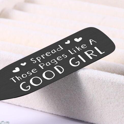 Smutty Bookmarks for Reading Women - Spicy Bookish Merch for Women Dark Romance Bookmarks for Bookworms Nerd Book Lover Gifts for Friends Her Stocking Stuffers for Women Adults Good Girl Book Marks in Kuwait
