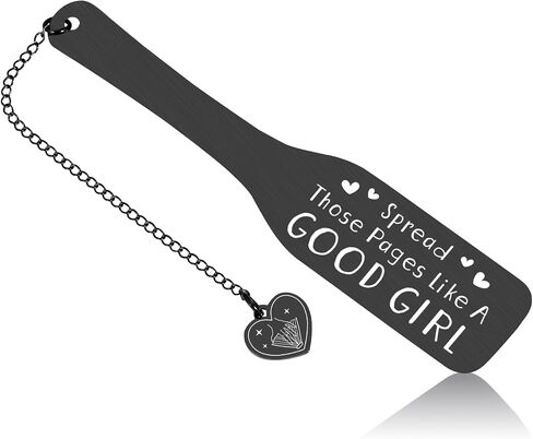Smutty Bookmarks for Reading Women - Spicy Bookish Merch for Women Dark Romance Bookmarks for Bookworms Nerd Book Lover Gifts for Friends Her Stocking Stuffers for Women Adults Good Girl Book Marks in Kuwait