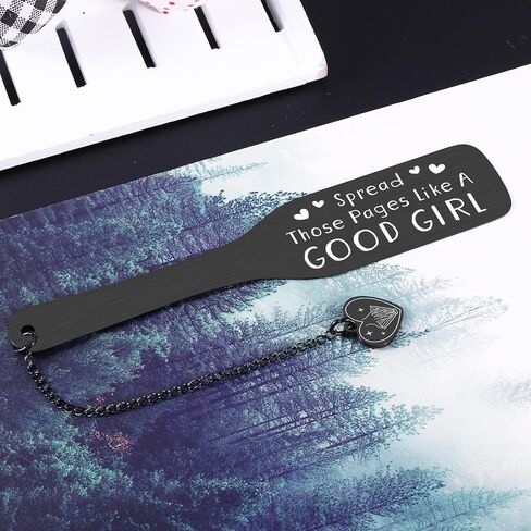 Smutty Bookmarks for Reading Women - Spicy Bookish Merch for Women Dark Romance Bookmarks for Bookworms Nerd Book Lover Gifts for Friends Her Stocking Stuffers for Women Adults Good Girl Book Marks in Kuwait