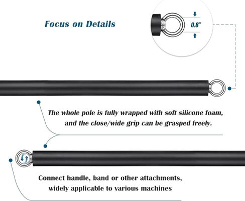 شريط مستقيم للسحب، ملحق كابل شريط مستقيم بخطاف مزدوج، شريط مستقيم للجيم شديد التحمل لآلة الكابلات، تمرين رفع الأثقال، أشرطة المقاومة وتدريبات قوة نظام البكرة in Kuwait