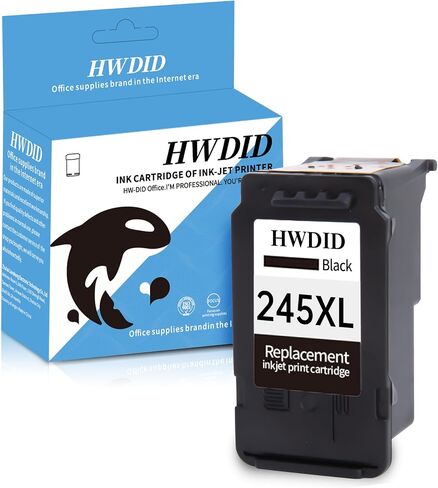 خراطيش الحبر الأسود PG-245XL بديلة لـ Canon 245 245XL pg245 pg-245 لـ PIXMA MG2420 MG2522 MG2525 MG2920 MG2922 MG2924 MG3020 MG3022 MG3029 TS202 TS302 TS3120 TS3320 طابعة TR4520 (1 أسود) in Saudi Arabia