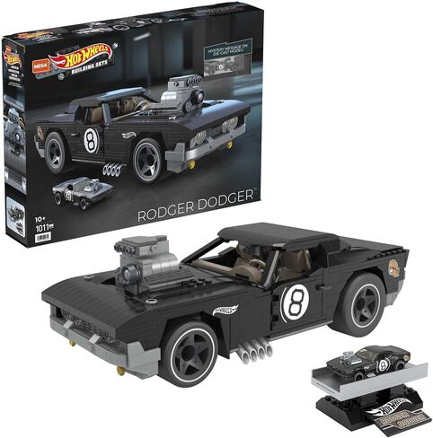 Mega Construx Hot Wheels Rodger Dodger Construction Set, Building Toys for Kids in Saudi Arabia