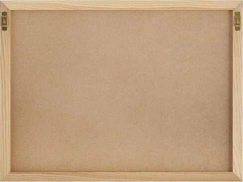 Martha Stewart Everette Magnetic Weekly Calendar Dry Erase Board and Chalk Board with Liquid Chalk Marker and Magnets, 24"x18", Light Natural Woodgrain Frame in Saudi Arabia