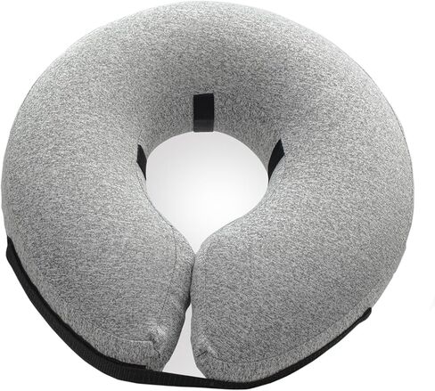 طوق كلب كبير قابل للنفخ، طوق مخروطي ناعم للكلاب بعد الجراحة، طوق مخروطي للكلاب الصغيرة والمتوسطة والكبيرة والقطط - وردي، متوسط in Kuwait