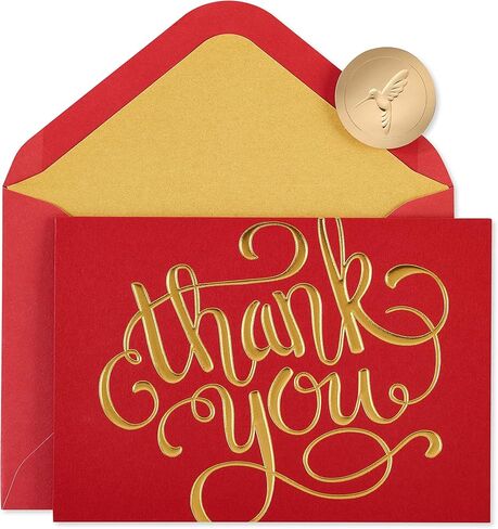 Papyrus Blank Holiday Thank You Cards Boxed with Envelopes, Woodland (12-Count) in Saudi Arabia
