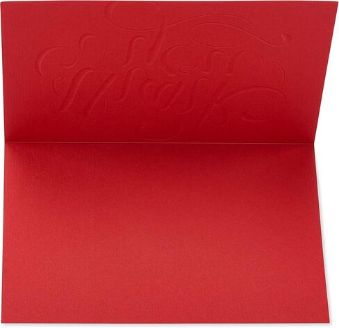 Papyrus Blank Holiday Thank You Cards Boxed with Envelopes, Woodland (12-Count) in Saudi Arabia