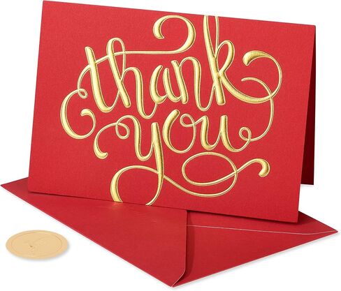 Papyrus Blank Holiday Thank You Cards Boxed with Envelopes, Woodland (12-Count) in Saudi Arabia
