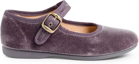 Pisamonas Girls Buckle Up Velvet Mary Janes in Kuwait