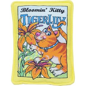 FUZZU Bloomin' Kitty Cat Toy Seed Packet (Tiger Lily)