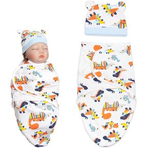 Reborn Baby Doll Swaddle Blanket for 17-22 Inch Reborn Baby Doll Clothes Tyrannosaurus Rex Blanket Soft Cotton Baby Doll Clothing