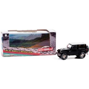 2016 Wrangler Black 75th Anniversary Edition All-Terrain Series 1/43 Diecast Model Car by Greenlight 86187