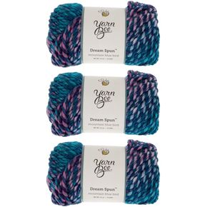 Yarn Bee Bulky Yarn for Crocheting & Knitting – Soft Yarn Skein – 76 Yards of 80% Acrylic & 20% Superwash Wool Yarn for Crocheting Blankets, Hats, & More – DIY Handcrafting Accessories