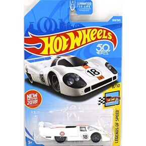 Hot Wheels 2018 Legends of Speed Porsche 917 LH 269/365, White