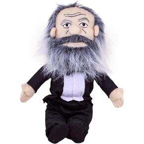 Karl Marx Doll - 11" Soft Stuffed Plush Little Thinker - Toy for Kids or Adults