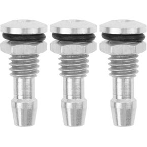 3Pcs Vgoohobby M6 / M8 RC Boat Water Nipple Outlet Nozzle for RC Boat Motor Cooling (M6, Black)