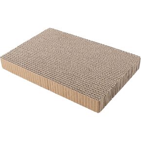 Cat Scratcher Toy, Cat Scratcher Pad with Interactive Whack a Mole Cat Toy, Cat Scratcher Box for Indoor Cats, Furniture Protectors from Cat Scratching (Gray)