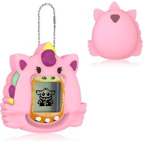 Compatible with Tamagotchi Nano Silicone Case, Cute Dinosaur Pattern Protective Cover Case Suitable for Tamagotchi Nano Accessories for Kids
