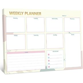 2024 Planner Weekly and Monthly 6.1"*8.5",Planner 2024 Jan.2024 - Dec.2024,Achieve Your Goals with this 2024 Monthly Planner Spiral Bound, Perfect for Productivity - Clover