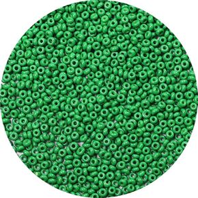 4mm Turquoise Green Flat Seed Beads, 50grams About 780pcs Seed Beads for Making Waist Bracelet Earring Necklace Jewelry