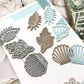 Shells Cutting Dies,DIY Scrapbooking Artist Metal Cutting Dies Stencils Scrapbooking for Card Making DIY Embossing Cuts New Craft Die Shells Element