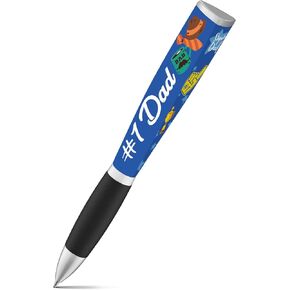 Happy Fathers Day Pen (1 Pen, 3-Sided) Pet Parent Gifts, Gift for Dad - Dad Dog Gifts for Men - Gifts for Him, Cool Pens, Ballpoint Pens, Fun Pens - Father's Day Gifts, Best Dog Dad "Dog Father"