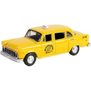 Collectibles Greenlight 54100-A Garbage Pail Kids Series 6 - Poppy Fiction - 1977 Checker Taxicab 1:64 Scale Diecast with Collector Sticker Card