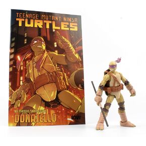 Teenage Mutant Ninja Turtles BST AXN v2 IDW Inspired Raphael 5-inch Action Figure & Limited Edition IDW Raphael Comic Book