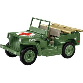 COBI Historical Collection WWII Jeep Willys MB, Medical Vehicle