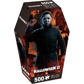 AQUARIUS Halloween II 500pc Puzzle (500 Piece Jigsaw Puzzle) - Glare Free - Precision Fit - Officially Licensed Halloween II Movie Merchandise & Collectibles - 14x19 Inches