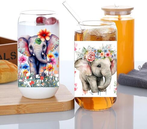 5 أوراق ملصق نقل الأشعة فوق البنفسجية الغربي ملصقات ثلاثية الأبعاد لكوب زجاجي سعة 16 أونصة مقاوم للماء وفرك على ملصق النقل للحرف اليدوية in Kuwait