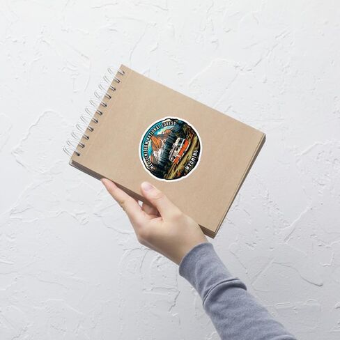 Medicine Bow National Forest Wyoming Sticker Decal Vinyl Small Waterproof for Water Bottle Mug Passport Book Scrapbook Notebook Laptop Tumbler Skateboard Computer Phone Size 4" Funny Gift ID44990 in Saudi Arabia