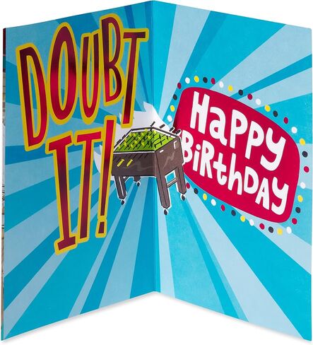 American Greetings Funny Pop Up Birthday Card (Friends, Joey and Chandler) in Saudi Arabia