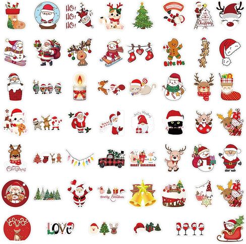 100 Pcs Cute Animal Stickers for Kids, Cute Stickers for Water Bottles, Vinyl Waterproof Stickers Laptop Sticker Pack Classroom Prizes Skateboard Stickers for Kids Teens Students in Kuwait