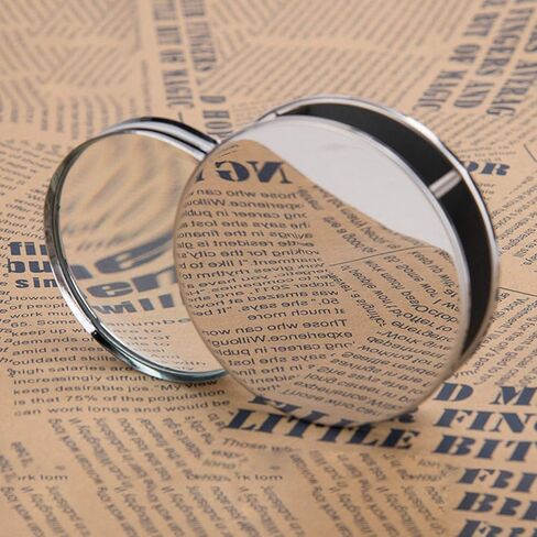 Mini Magnifying Glass 20X Folding Pocket Magnifier with Metal Protective Case Foldable Reading Magnifying Glass Portable Pocket Magnifying Glass for Reading, Inspection, Jewelry, Coins, Hobby, Travel in Kuwait