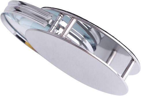 Mini Magnifying Glass 20X Folding Pocket Magnifier with Metal Protective Case Foldable Reading Magnifying Glass Portable Pocket Magnifying Glass for Reading, Inspection, Jewelry, Coins, Hobby, Travel in Kuwait