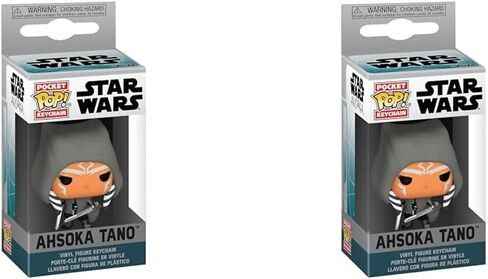 Funko Pop! Keychain: Star Wars: Ahsoka - Ahsoka Tano with Dual Lightsabers in Saudi Arabia