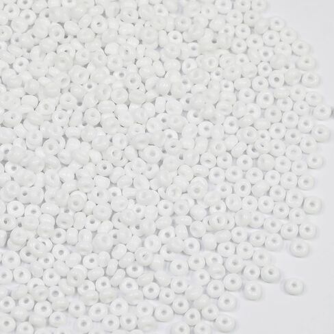 4mm Turquoise Green Flat Seed Beads, 50grams About 780pcs Seed Beads for Making Waist Bracelet Earring Necklace Jewelry in Saudi Arabia