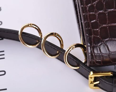 VanEnjoy 2/4/10/18/40 pcs O Ring for Purse Strap,1 inch Spring Rings for Handbag and Keys,2PCS Gold Hardware (φ1 IN-2PCS, Gold) in Saudi Arabia