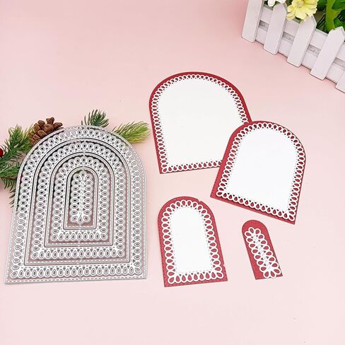2024 New 1PC Dies Metal Cutting Die Cut for Handmade Card Making Scrapbooking Album Paper Craft Template (Irregular Frames2) in Saudi Arabia