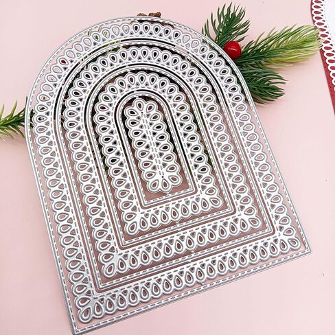 2024 New 1PC Dies Metal Cutting Die Cut for Handmade Card Making Scrapbooking Album Paper Craft Template (Irregular Frames2) in Saudi Arabia