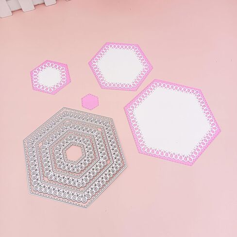 2024 New 1PC Dies Metal Cutting Die Cut for Handmade Card Making Scrapbooking Album Paper Craft Template (Irregular Frames2) in Saudi Arabia