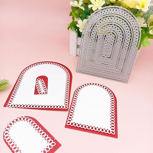 2024 New 1PC Dies Metal Cutting Die Cut for Handmade Card Making Scrapbooking Album Paper Craft Template (Irregular Frames2) in Saudi Arabia