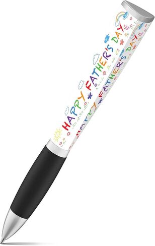 Happy Fathers Day Pen (1 Pen, 3-Sided) Pet Parent Gifts, Gift for Dad - Dad Dog Gifts for Men - Gifts for Him, Cool Pens, Ballpoint Pens, Fun Pens - Father's Day Gifts, Best Dog Dad "Dog Father" in Saudi Arabia