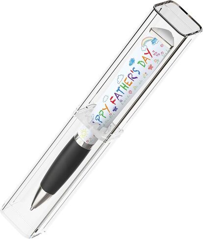 Happy Fathers Day Pen (1 Pen, 3-Sided) Pet Parent Gifts, Gift for Dad - Dad Dog Gifts for Men - Gifts for Him, Cool Pens, Ballpoint Pens, Fun Pens - Father's Day Gifts, Best Dog Dad "Dog Father" in Saudi Arabia