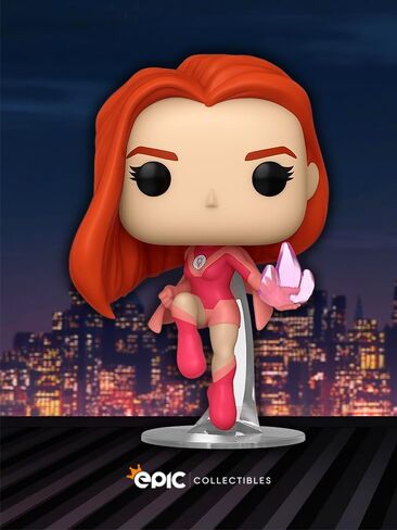 الرسوم المتحركة البوب: مجموعة شخصية Invincible - Atom Eve من الفينيل مع واقي صندوق Funko المتوافق in Kuwait