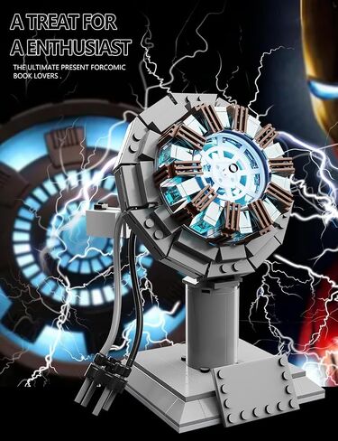 Reactor Pendant Building Sets,Compatible with Lego mraveI, Hero Team Gift Idea for Adults and Teens, Model Kits for Decoration and Display in Saudi Arabia
